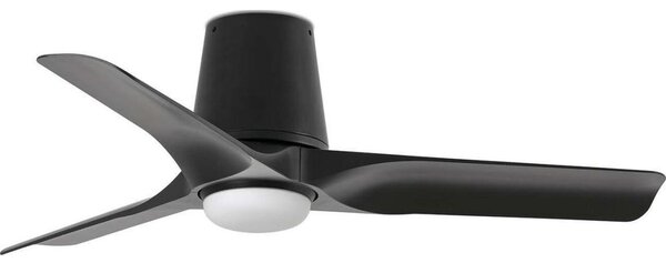 FARO 33827WT1S - LED димируем вентилатор HEY TUB S 10W/230V CCT Ø 90 см черен WT + DO
