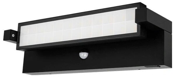 LED външно стенно осветително тяло със сензор LED/36W/230V 3000/4000/6500K IP54 черно