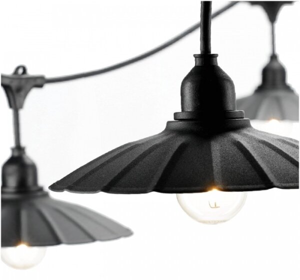 Външна декоративна гирлянда CRETE 15xE27/230V 20m IP44