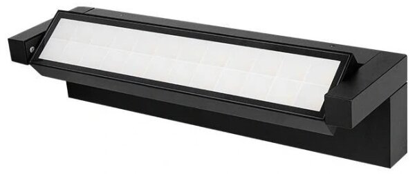 LED външно стенно осветително тяло със сензор LED/36W/230V 3000/4000/6500K IP54 черно