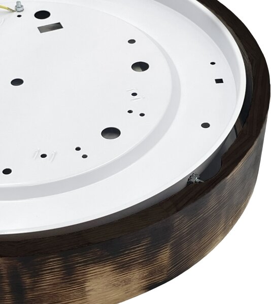 Brilagi - LED таванно осветително тяло CARVALHO SMOKEY LED/36W/230V, дъб, диам. 47,5 см