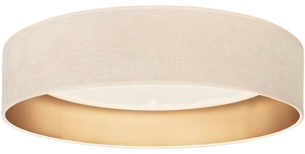BRILAGI-LED Димируемо осветително тяло VEL. SM. ST. 36W/230V 3000-6000K пр. 55 см крем./злато WT+DO