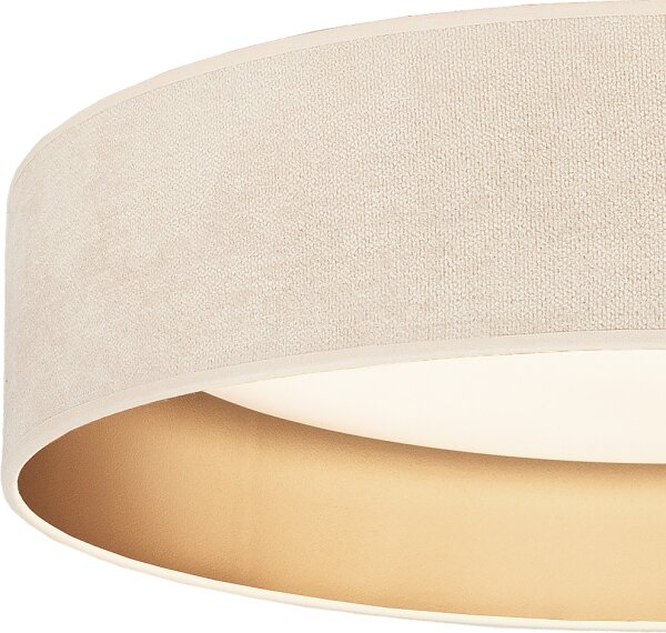 Brilagi-LED димируемо осветително тяло VELVET SM. VARI 24W/230V 3000-6500K диам. 45 см крем./злат. + дистанционно управление