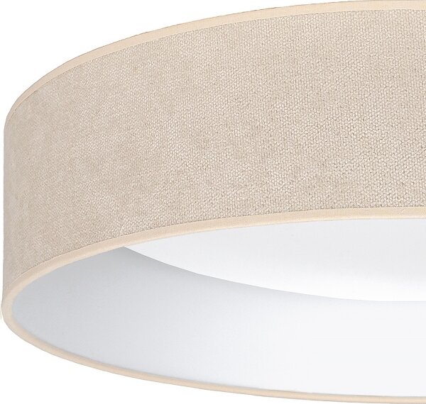 Brilagi-LED димируемо осветително тяло VELVET SM. VARI 24W/230V 3000-6500K диаметър 45 см в цвят крем + дистанционно управление