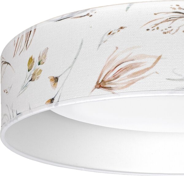 Brilagi-LED таванно осветително тяло VELVET SIMPLE LED/24W/230V 3000K Ø 45 см бяло/цвете