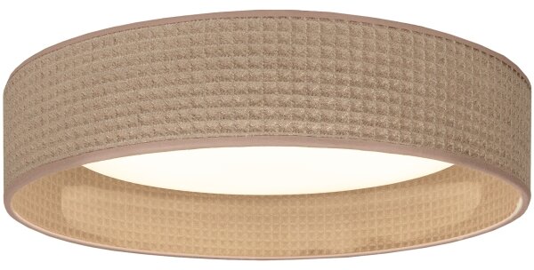 Brilagi - LED таванно осветително тяло VELVET SIMPLE LED/24W/230V 3000K Ø 45 см бежово