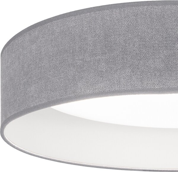 Brilagi - LED димируемо осветително тяло VELVET SM. VARI 24W/230V 3000-6500K Ø 45 см сиво + ДУ