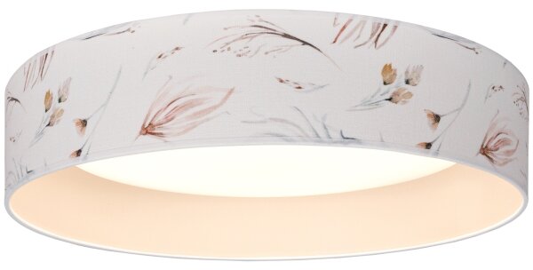 Brilagi-LED таванно осветително тяло VELVET SIMPLE LED/24W/230V 3000K Ø 45 см бяло/цвете