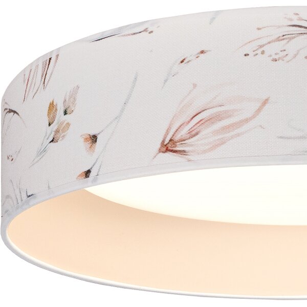 Brilagi-LED таванно осветително тяло VELVET SIMPLE LED/24W/230V 3000K Ø 45 см бяло/цвете