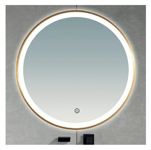 Brilagi - LED огледало за баня TORINO LED/19W/230V Ø 60 см IP44 CRI 90 с димер + CCT