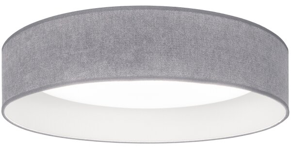 BRILAGI - LED таванно осветително тяло VELVET SIMPLE LED/24W/230V 4000K Ø 45 см сиво