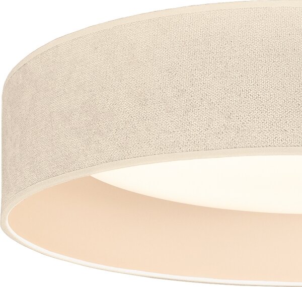 Brilagi-LED Плафон VELVET SIMPLE LED/24W/230V 3000K Ø 45 см кремав