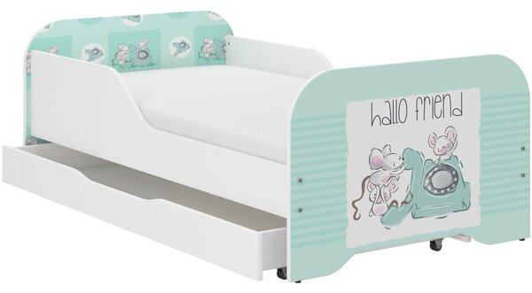 Симпатично легълце с мишки 160 х 80 см