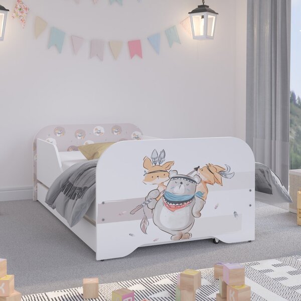 Качествено детско легло Teddy Bear And Friends 140 х 70 см