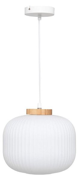 Atmosphera - Висяща лампа на кабел TRAVIS 1xE27/25W/230V борова дървесина