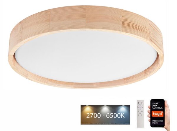 Brilagi - LED Плафониера MANAROLA SMART LED/24W/230V + д.у. Tuya