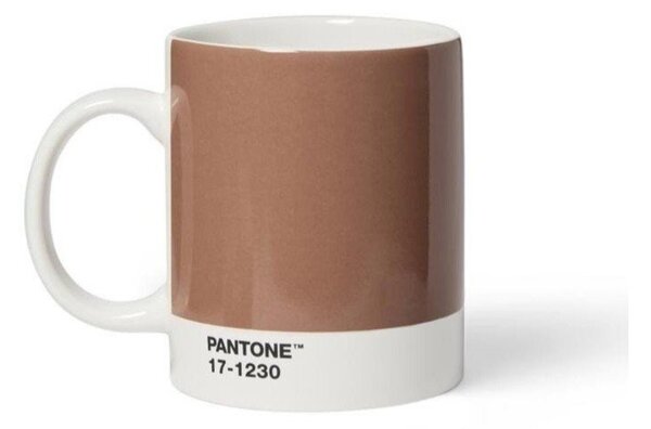 Светлокафява порцеланова чаша 375 ml Mocha Mousse 17-1230 – Pantone