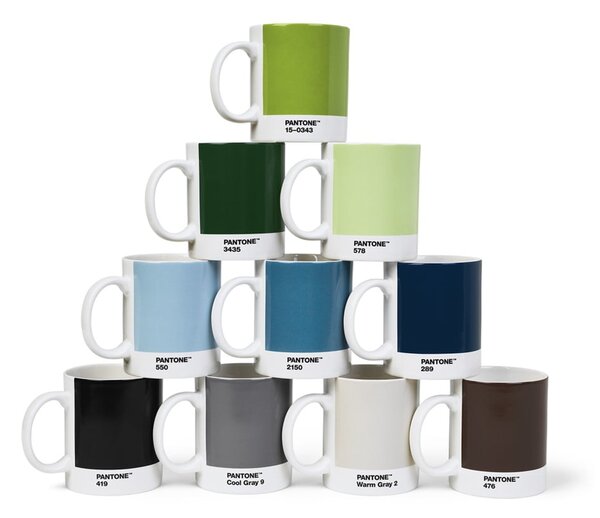 Сива керамична чаша 375 ml Cool Gray 9 - Pantone