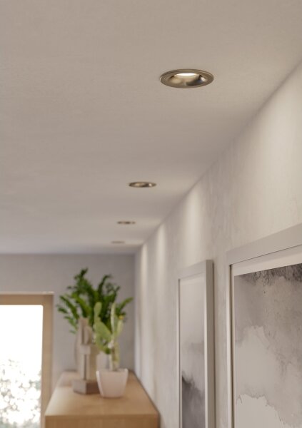 Eglo 902276 - Комплект 3xLED таванни осветителни тела за баня SALABATE LED/4,9W/230V Ø8,8cm IP65 хром