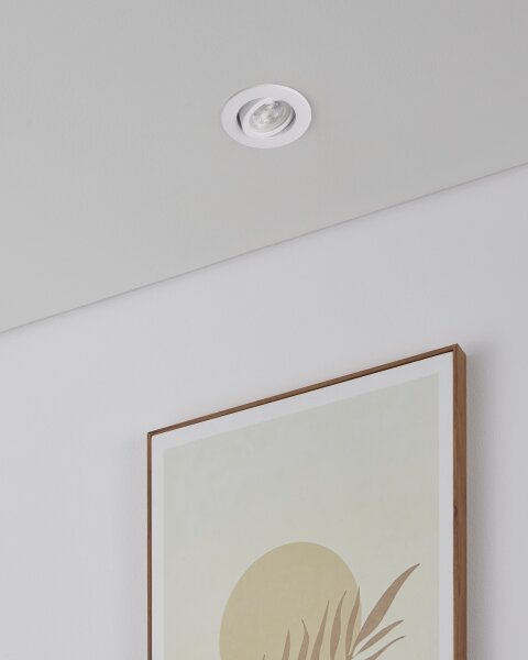 Eglo 902286 - Комплект 3x LED RGBW димируемо вградено осветително тяло SALICETO-Z LED/4,7W/230V в бял цвят