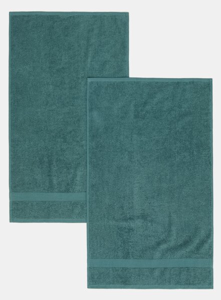 Sinsay - Комплект кърпи 2 pack - синьо-зелено