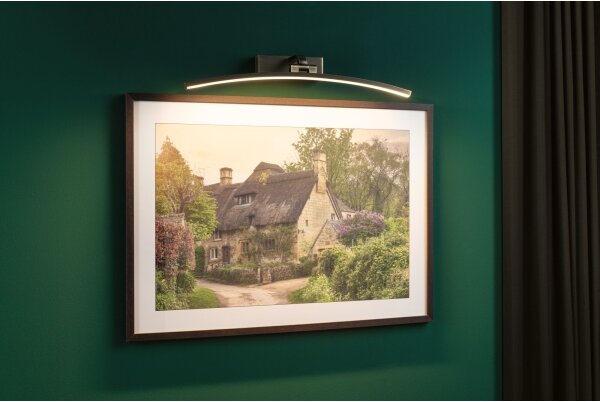 Paulmann 95561 - LED/10W Осветително тяло за картина BENTO 230V 50 cm месинг