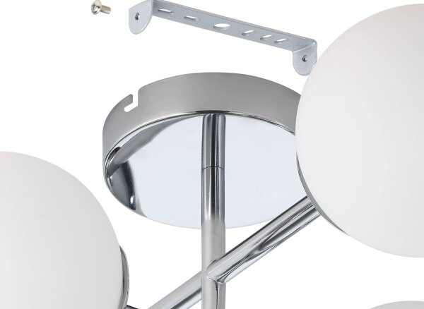 Eglo 902098 - LED таванно осветително тяло за баня CASTROVIDO 4xG9/4,2W/230V IP44 хром