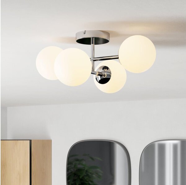 Eglo 902098 - LED таванно осветително тяло за баня CASTROVIDO 4xG9/4,2W/230V IP44 хром