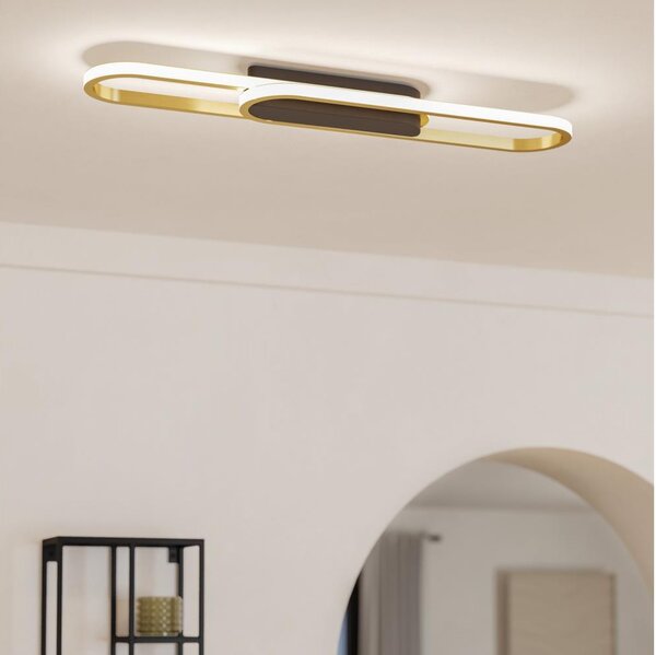 Eglo 902159 - LED таванно осветително тяло CONIVARENA LED/20W/230V 2700/4000/6500K златисто