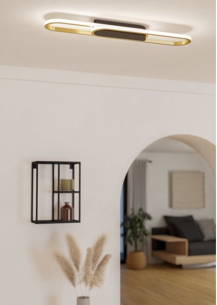 Eglo 902159 - LED таванно осветително тяло CONIVARENA LED/20W/230V 2700/4000/6500K златисто