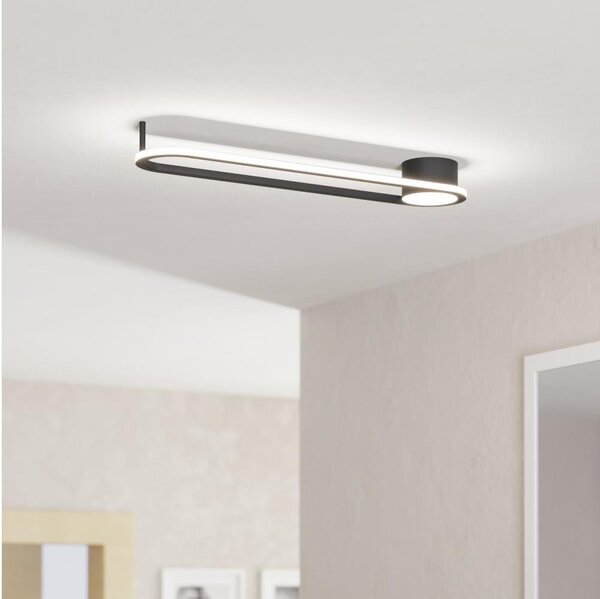 Eglo 902151-LED Таванно осветително тяло COLLECORVINO LED/24W/230V 2700/4000/6500K черно