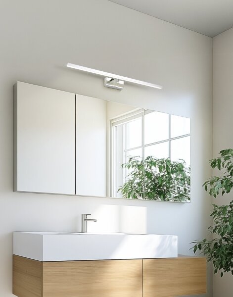 Eglo 901846-LED Осветително тяло за огледало за баня CONETTILLA, LED 10 W, 230 V, 60 см, IP44, хром