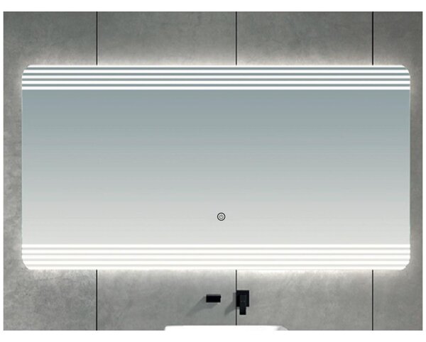 Brilagi - LED огледало за баня MELZO LED/28W/230V 60x80 cm IP44 CRI 90 димируемо + CCT