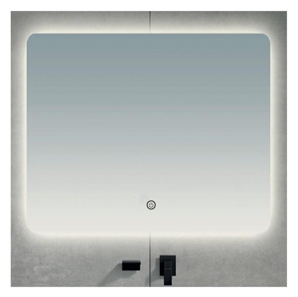 Brilagi - LED огледало за баня COMO LED/24W/230V 60x60 см IP44 CRI 90 димируемо + CCT