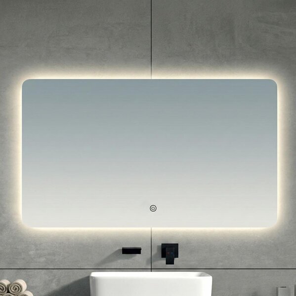 Brilagi - LED огледало за баня COMO, 30W/230V, 60x90 cm, IP44, CRI 90, димируемо, + CCT