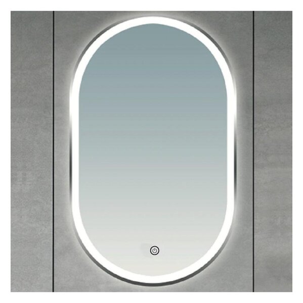 BRILAGI-LED Огледало за баня ERBA LED/25W/230V 50x80 cm златно IP44 CRI 90 с димер + CCT