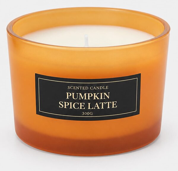 Sinsay - Ароматна свещ с три фитила Pumpkin Spice Latte - мандарина