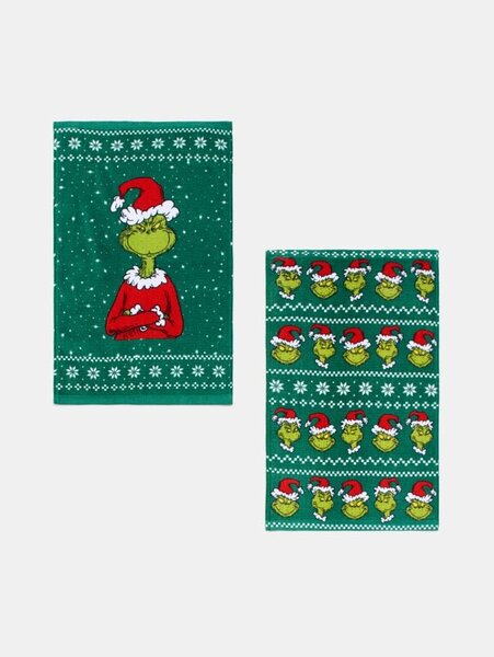 Sinsay - Хавлии Grinch 2 броя - зeлeн