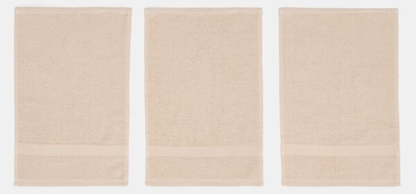 Sinsay - Комплект кърпи за ръце 3 pack - бежово