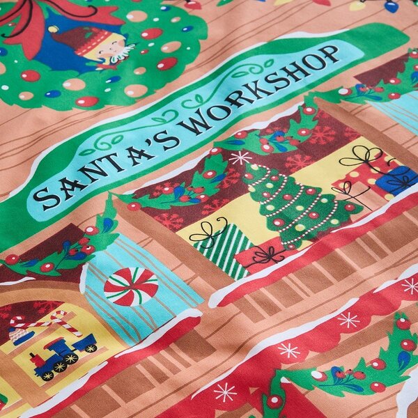 Единично спално бельо 135x200 cm Santa's Workshop – Catherine Lansfield