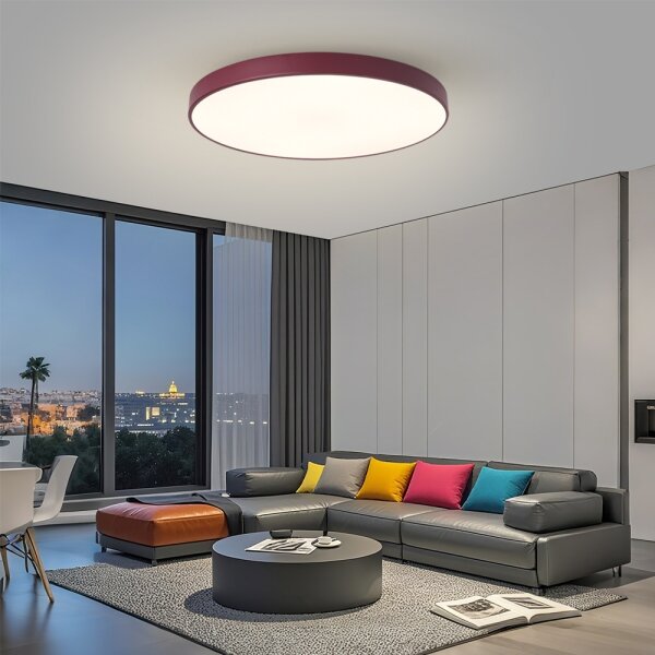 Brilagi - LED таванно осветително тяло POOL LED/100W/230V 3000/4000/6000K 80 cm бордо