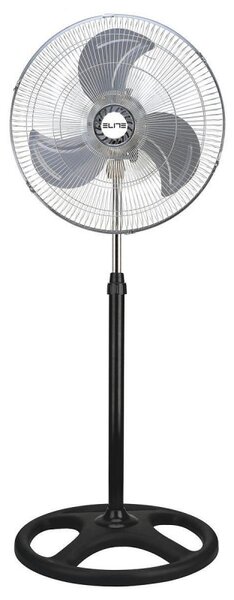Вентилатор 3в1 Elite EF-0422, 70W, 45 см, 3 скорости, 3 метални перки, Кръгла основа, 3 метални перки, Черен