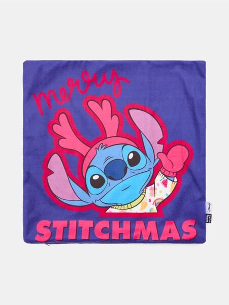 Sinsay - Възглавница с коледен мотив Lilo & Stitch - нави