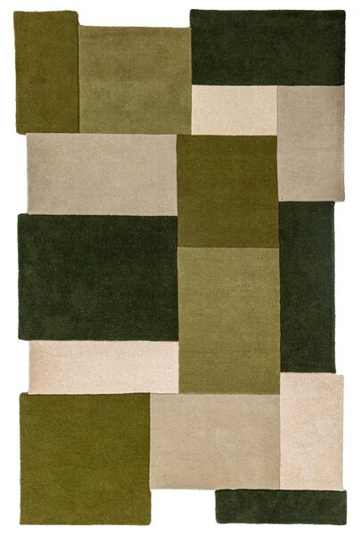 Covor Collage Verde 120x180 cm