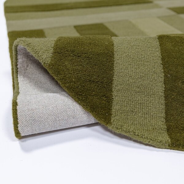 Covor oval Eldon Verde 140x200 cm