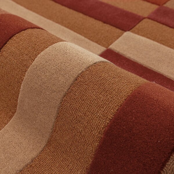 Covor oval Eldon Teracota 140x200 cm