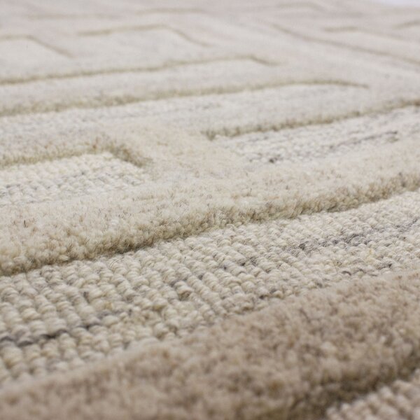 Covor Elva Wool Natural 140x200 cm