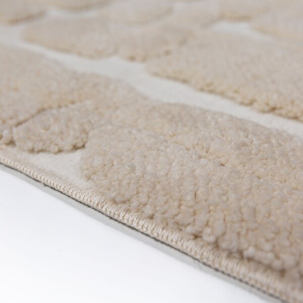 Covor Esra Cobbled Crem 133x190 cm