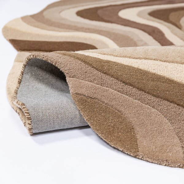 Covor oval Envy Wool Natural 140x200 cm