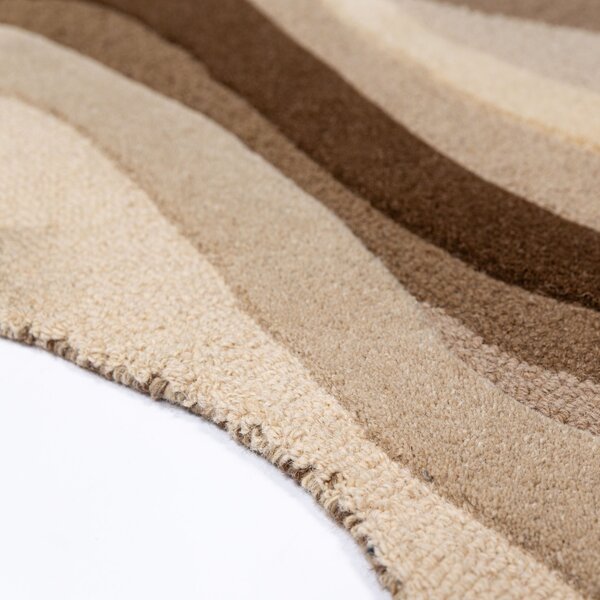 Covor oval Envy Wool Natural 140x200 cm